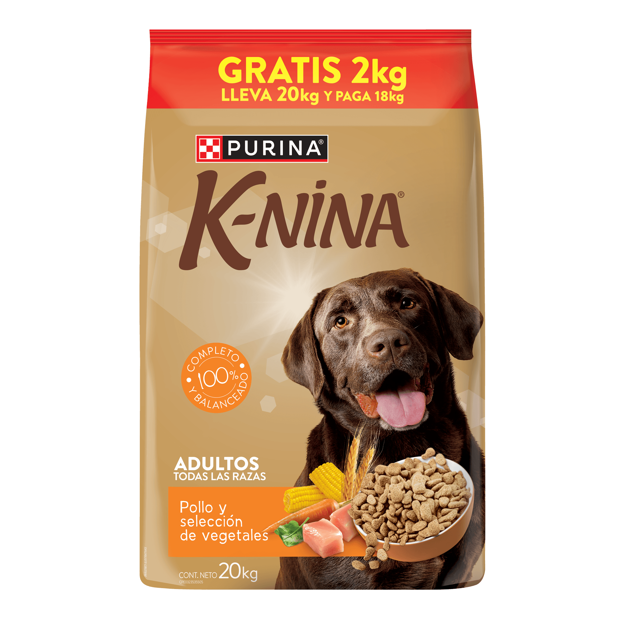 Purina® K-NINA® Pollo Adultos